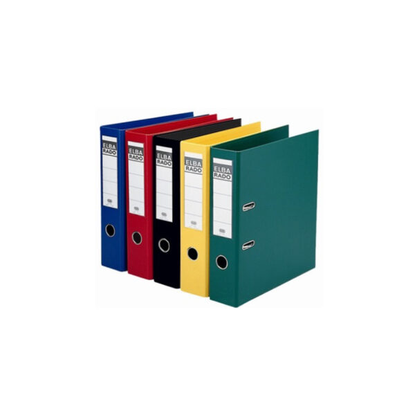 ECONOMY LEVER ARCH FILES – 75MM SPINE W/ PP COVER & THUMBHOLE (35X27.5X7CM) - Image 1
