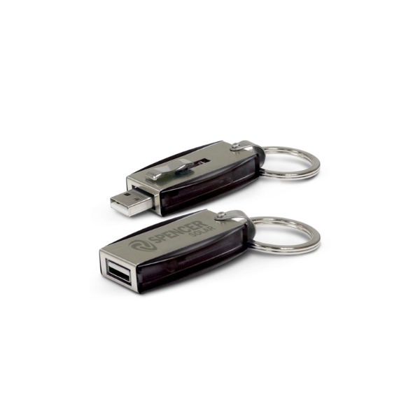 CAU112 USB STICK AQUARELLE AUBERGINE - Image 1