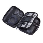 TROIKA ORGANISER POCKET 2 ZIPPERS – COMPACT TRAVEL POUCH (5X16X23CM) - Image 2
