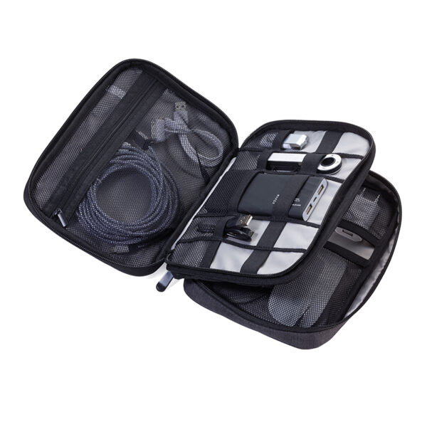 TROIKA ORGANISER POCKET 2 ZIPPERS – COMPACT TRAVEL POUCH (5X16X23CM) - Image 2
