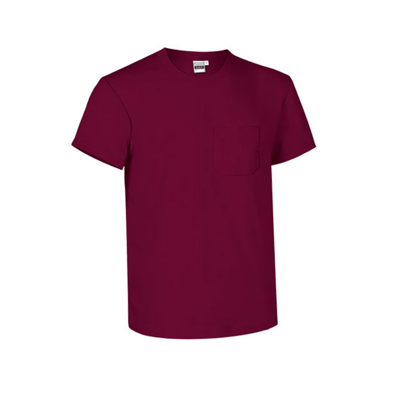 EAGLE.MAHOGANYGARNET.jpg MAHOGANY GARNET T-SHIRT WITH POCKET | 100% COTTON WITH REINFORCED CHEST POCKET - Image 1