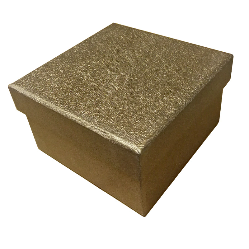 GB16/16/8 GOLD SQUARE BOX 16*16*8CM - Image 1