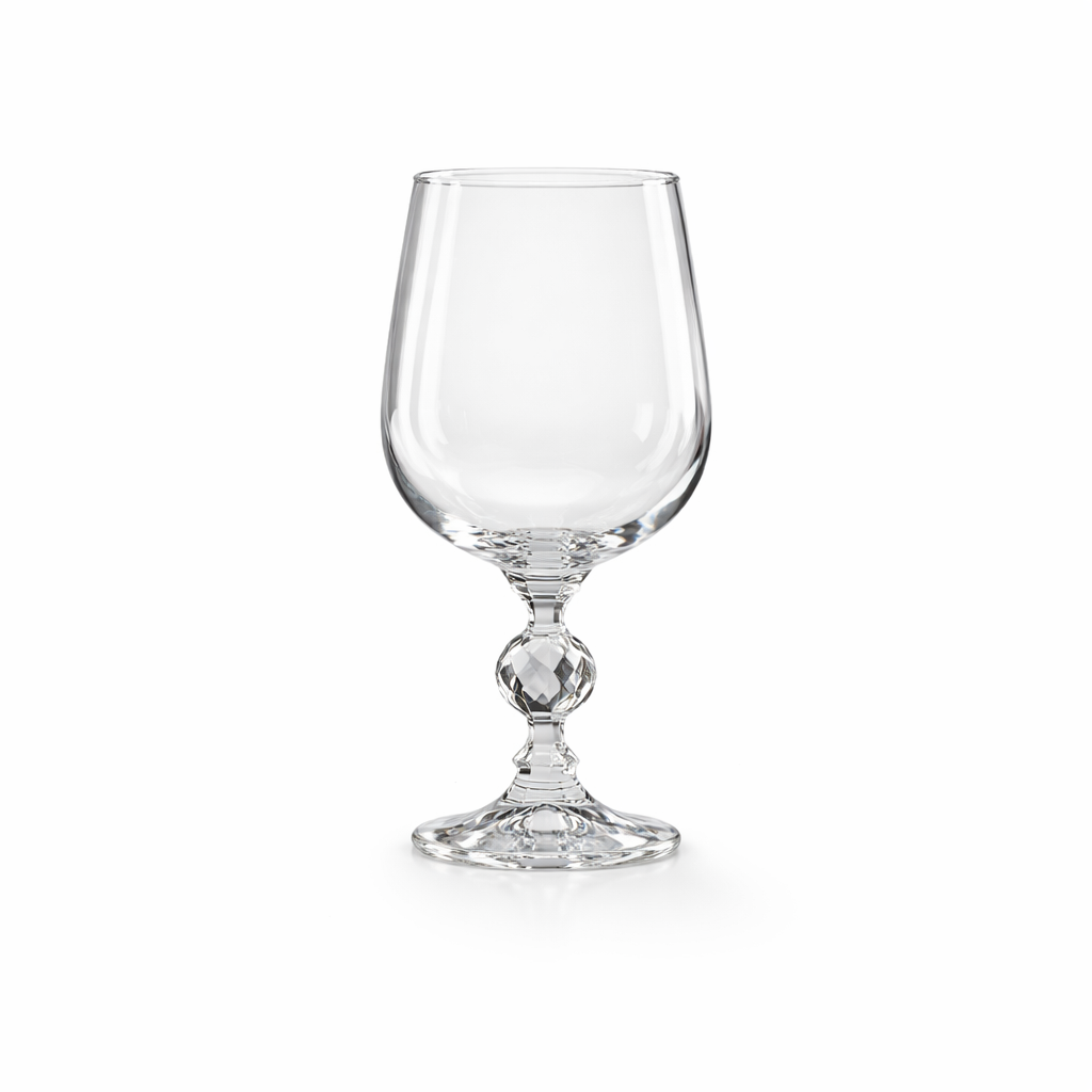 D3 1 230ML CLAUDIA CRYSTALITE GOBLET – ELEGANT LEAD-FREE WINE GLASS - Image 1