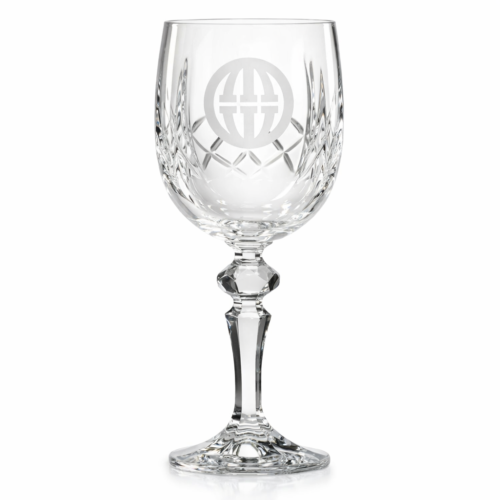 HM63 1 FLAMENCO CRYSTALITE WINE GOBLET 200ML – ELEGANT LEAD-FREE CRYSTAL GLASS FOR RED - Image 1